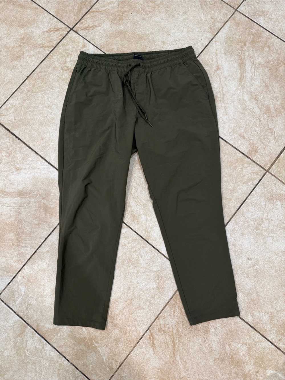 The North Face Olive Green Drawstring Pants XL